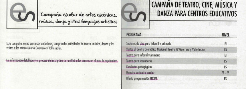 El alcalde castiga a los niños de Leganés sin actividades escénicas