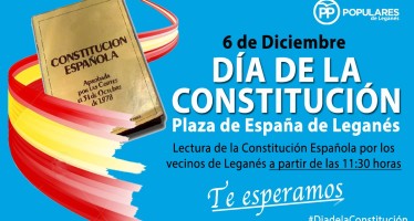 El Partido Popular celebra el día de la Constitución con todos los vecinos