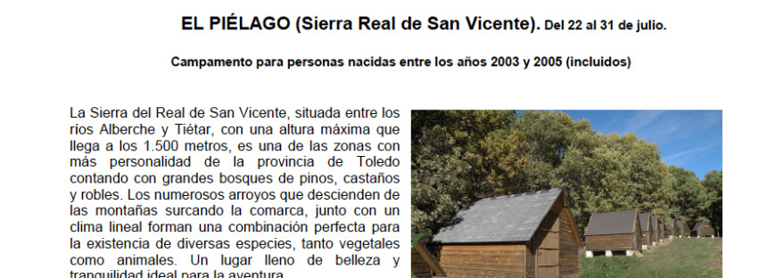 La pésima gestión del Alcalde provoca que a mediados de julio no sepamos que empresa organizará los campamentos de verano