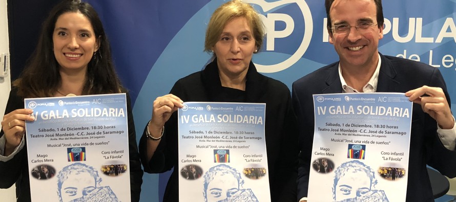 El Partido Popular presenta la IV Gala Solidaria de Navidad