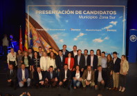 Presentación de candidatos de la zona sur de Madrid