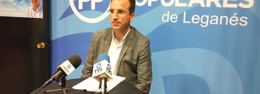 El PP demuestra su defensa del interés general de Leganés frente a la dejadez del socialista Llorente