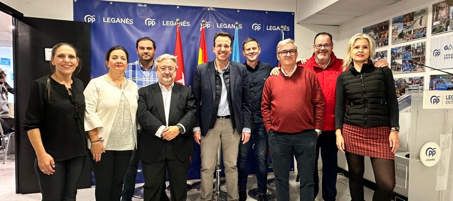 El Partido Popular de Leganés nombra su nueva dirección tras la reciente reelección de Miguel Ángel Recuenco como presidente